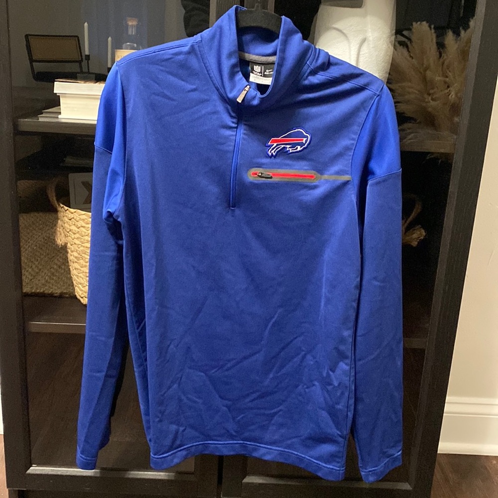 Buffalo Bills Nike Dri Fit Quarterzip Pullover